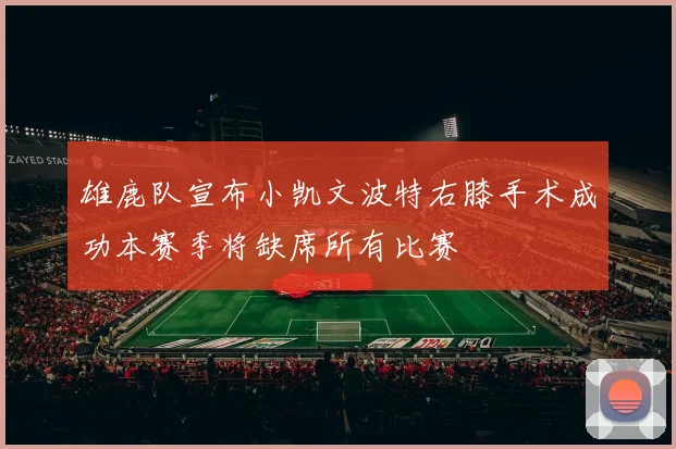 雄鹿队宣布小凯文波特右膝手术成功本赛季将缺席所有比赛